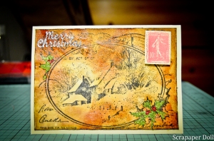 Vintage Christmas Card-1-4