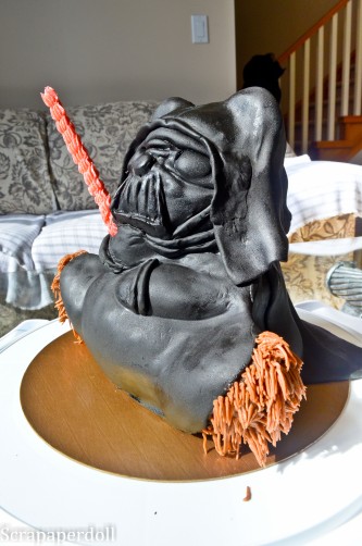 3D Vader Bear Cake2